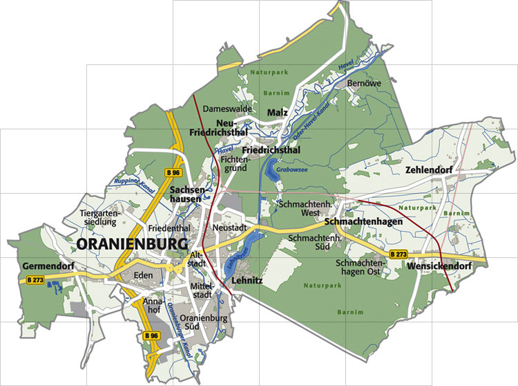 Oranienburg - Spielplätze in Oranienburg