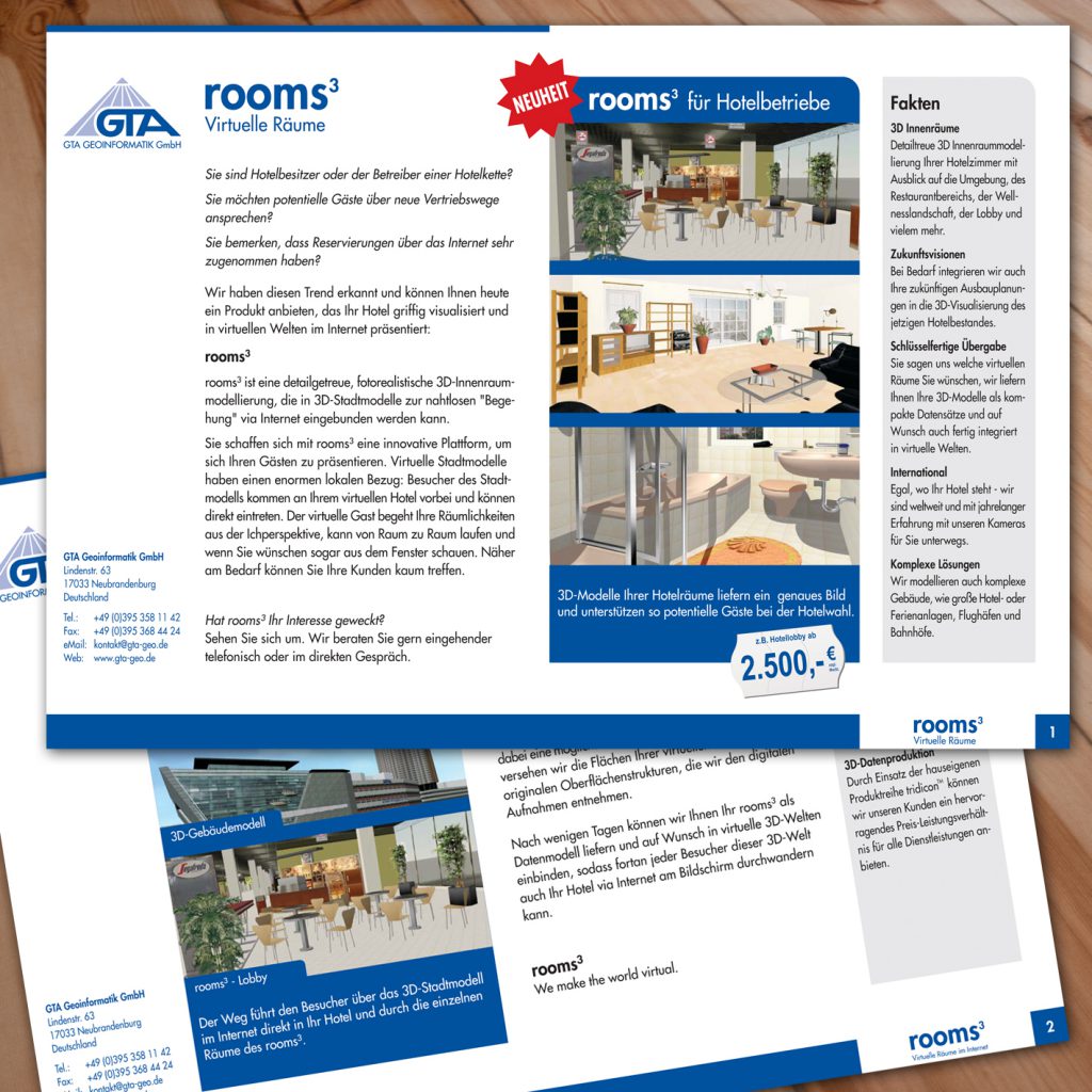 Flyer rooms³