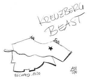 Illustration "Kreuzberg Beast"