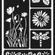 GONIS Flexschablone Wildblumen