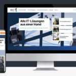 Webseite cfür Berliner Systemhaus BVC IT-Lösungen